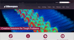 Desktop Screenshot of cuaerospace.com